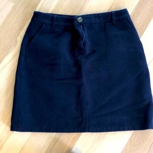 Boden A line short skirt .  Navy, New no tags